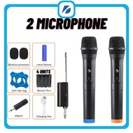 UHF Wireless Microphone Wireless Karaoke Microphone Dynamic Mikrofon Tanpa Wayar Wireless Mic Profes