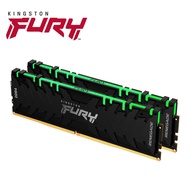 Kingston Fury RENEGADE RGB DDR4 3200/3600/4000MHz/4600MHz(Kit of 2) Gaming Desktop RAM Memory - 16GB