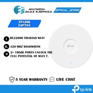 Tp-link Omada EAP783 BE22000 Ceiling Mount Tri-Band Wi-Fi 7 Access Point
