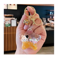 Lucky Cat Bag Charm Motorcycle Lucky Cat Charm