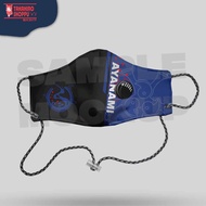 Azur LANE MASK - AYANAMI N95 2PLY ADULT SNI