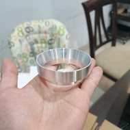 Dosing Ring funnel portafilter 51mm distribution tool 51mm - Silver, 58mm