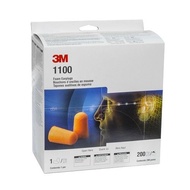 3M­ 1100 Uncorded Earplugs (200 pairs/box) NRR 29dB