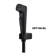 SORENTO SRT106-BL/SRT107-GM HAND BIDET C/W 1.2M FLEXIBLE HOSE BLACK/GUNMETAL