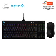 Logitech G PRO Mechanical Gaming Keyboard + G PRO X SUPERLIGHT Wireless Gaming Mouse Bundle