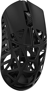 MK x WLMOUSE Beast X Pro Wireless 8K Mouse with Side Slits (OM Optical, Black)