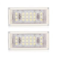 2PCS Car LED Number License Plate Light Lamps For BMW E46 2D(98-03) E46 M3(98-03) 12V LED White Ligh