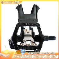 2PCS for Bike Pedals - Hybrid Pedal with Toe Clip and Straps, Suitable for  Bike, Indoor Exercise Bi