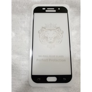 5D tempered glass full glue screen for samsung A520