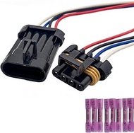 2PCS 4 Pin 12162144 Oxygen Sensor Wiring Connector Pigtail Harness,for GM LS1 LT1 Camaro Firebird Co