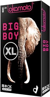 Okamoto Big Boy Condoms, 8ct