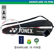 YY NANOFLARE 70 Pink /100zz Badminton Racket Full Carbon Single 4U 26Lbs 83g Made In Japan