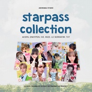 STARPASS ID PHOTO KPOP ENHYPEN, AESPA, IVE, LESERAFIM, RIIZE, TXT PHOTO/ by Aidorable Studio