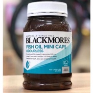 BLACKMORES 無腥味深海魚油 迷你膠囊 400粒 ODOURLESS FISH OIL MINI CAPS(現貨)