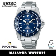 Seiko Prospex SNE585P1 Compact Solar Power Scuba Diver's Sapphire Crystal Glass Stainless Steel Men's Watch