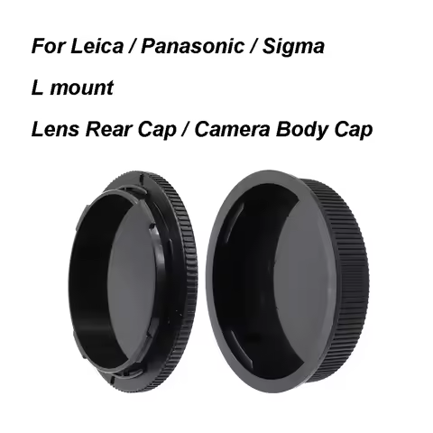 For L mount Lens Rear Cap or Camera Body Cap or Cap Set Plastic Lens Cover Lid for Leica TL SL CL Pa
