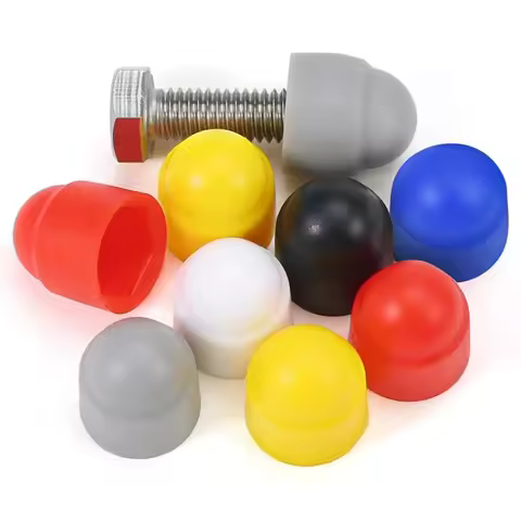 Protection Cap Cover Exposed Hexagon Bolt Nut Dome Plastic Cap M6 M8 M10 M12 M14 M16 M18 Bolt Protec