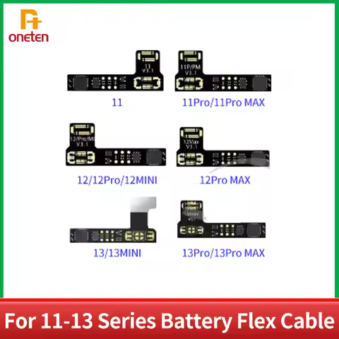 AY A108 Battery Flex Cable For iPhone 11 12 14 15 Pro MAX 13Mini Batteries Read Write Warn Repair So
