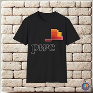 Movie Music Funny Gift Pwc Big Four 4 Audit Consultin Firm Logo Brand Unisex T-Shirt