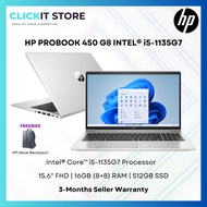 [R] HP ProBook 450 G8 Laptop PC 15.6" FHD | Intel Core i5-11th Gen | 16GB RAM 512GB SSD | W11 Pro
