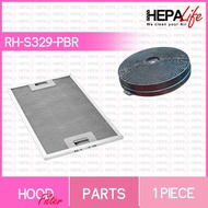 Rinnai RH-S329-PBR / S329 PBR Compatible Cooker Hood Carbon filter &amp; Grease Filter - Hepalife