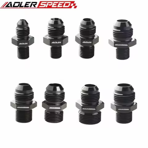 S AN4 AN6 AN8 AN10 AN12 To 1/8" 1/4" 3/8" 1/2" 3/4 BSP BSPP Straight Adapter