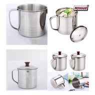 ROWAN1 Tea Drinking Cup Camping Outdoor Portable Tumbler Pint Cup