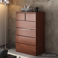 Retro Solid Wood Drawer Cabinet Kitchen Cabinet Locker Locker Chest Drawer Storage Bedroom Living Ro