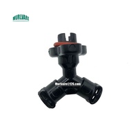 Coffee Machine Accessories 3-way Connector Adapter For DeLonghi EC680/EC685/EC860/EC850 Espresso Mac