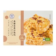 盒馬 黑糖堅果沙琪瑪 458g 458g 盒裝（平行進口）(新舊包裝隨機發貨）