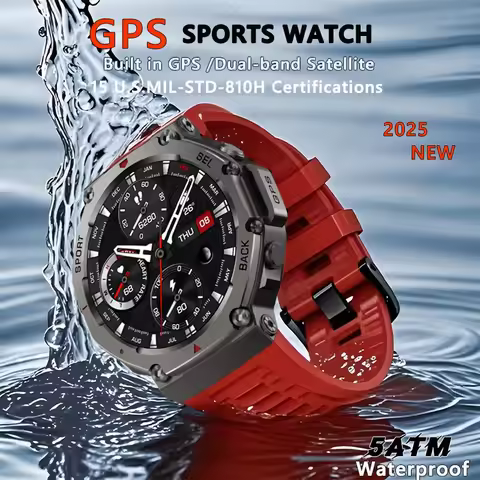 Original T-Rex 3 GPS Smart Watch 5ATM IP69K Waterproof Built-in Compass Military Sports Smartwatch M