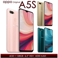 OPPO A5S Original Phone Android 6GB+128GB Battery 4230mAh Smartphone Fingerprint Recognition 6.2 inch Full HD Screen