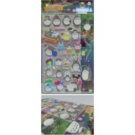 Totoro Quality Sponge Sticker with Various Design
