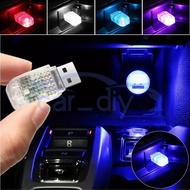 Car Lighting Atmosphere Lamp Touch Senser USB Light Portable Mini Night Light Auto Accessories