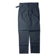Dimitri Black Textured Gurkha Pants