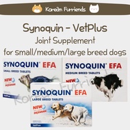 Synoquin VetPlus Advanced Dog Joint Supplement for Dogs - Small Breed Medium Breed Large Breed Box