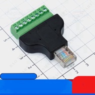 RJ45 Male to 8 Pin Screw Connector IC2 Components