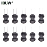 10PCS 0912 9*12mm 1MH 2.2MH 3.3MH 4.7MH I-shape Power Inductor Inductance Copper Coil 100uh 470UH 33