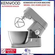 KENWOOD KVL4100S CHEF XL KITCHEN MACHINE STAND MIXER, 1200W, STAINLESS STEEL BOWL, 1 YEAR WARRANTY