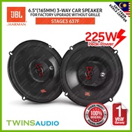 JBL 6-1/2"(165mm) 3-Way car speaker for factory upgrade without grille JBL Stage3 637F 100% Original