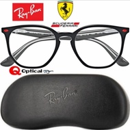 Kacamata Frame Pria Original Ray-Ban Scuderia Ferrari RB7151M_F640 BLK