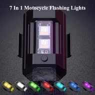 7 color flashing light bike bicycle motorcycle locomotive modified led rear tail lights warning aircraft lights drone electric car