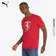 PUMA AUTO - เสื้อยืดผู้ชาย Scuderia Ferrari Race Tonal Shield สีแดง - APP - 53375202