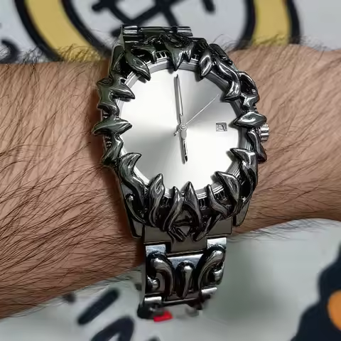 Unique Devil Claw Top Watches Mens Alabaster Industries Material Simple Creative Personaled Quartz W