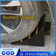 Rubber Curb Parking Block Wheel Stopper Anti Slip Tyre Block Parking Stopper Penahan Tayar