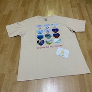 [เสื้ออก 44” ] Home To My Heart Tee Disney Princess เจ้าหญิงดิสนีย์ ปราสาทเจ้าหญิง เสื้อยืดคอกลมผ้า 