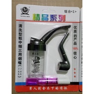 ALAT ISAP ROKO CANGKLONG PIPA MINI ROKO UDUD SHISA HOOKAH WATER TOBACCO SMOKING DOUBLE FILTER PIPA B