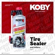 KOBY Tire Sealant Tire Sealer and Inflator 450ml ORIGINAL KOBY
