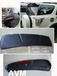 spoiler rush terios TRD