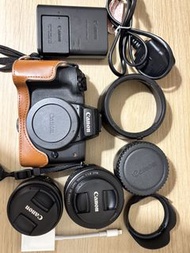 Canon m50II 黑色機身+EF-M15-45mm鏡頭